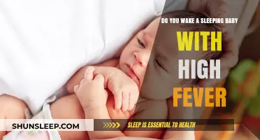 Should You Wake a Sleeping Baby with a High Fever? Expert Advice