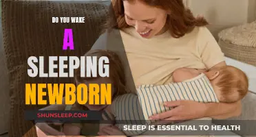 Should You Wake a Sleeping Newborn?