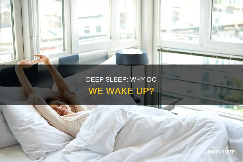 do you wake up more durung deep sleep