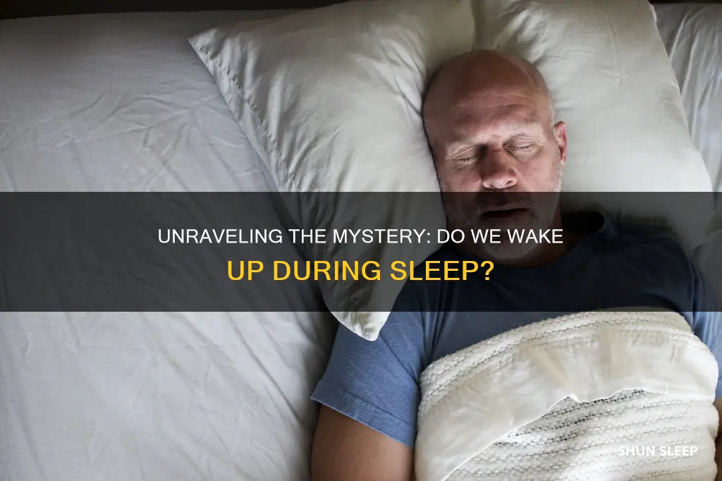 do you wake up when you die in your sleep