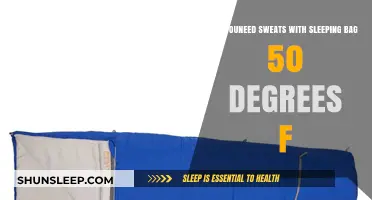 Stay Cozy: Sweats with Sleeping Bag at 50 Degrees?