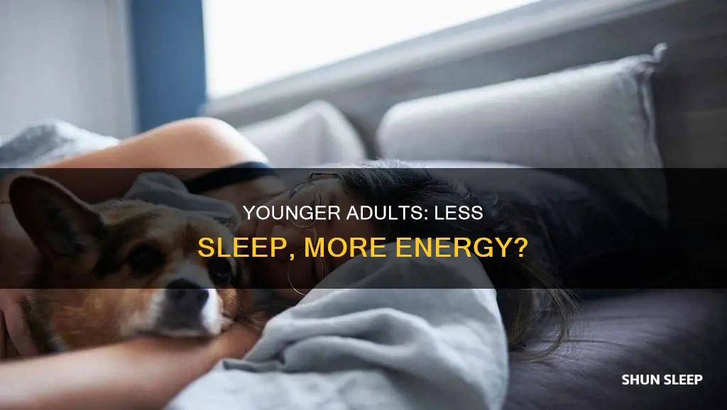 do younger adults need less sleep ncbi