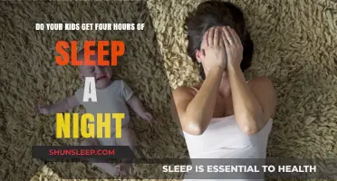 Sleepless Nights: The Impact of Insufficient Sleep on Children's Health