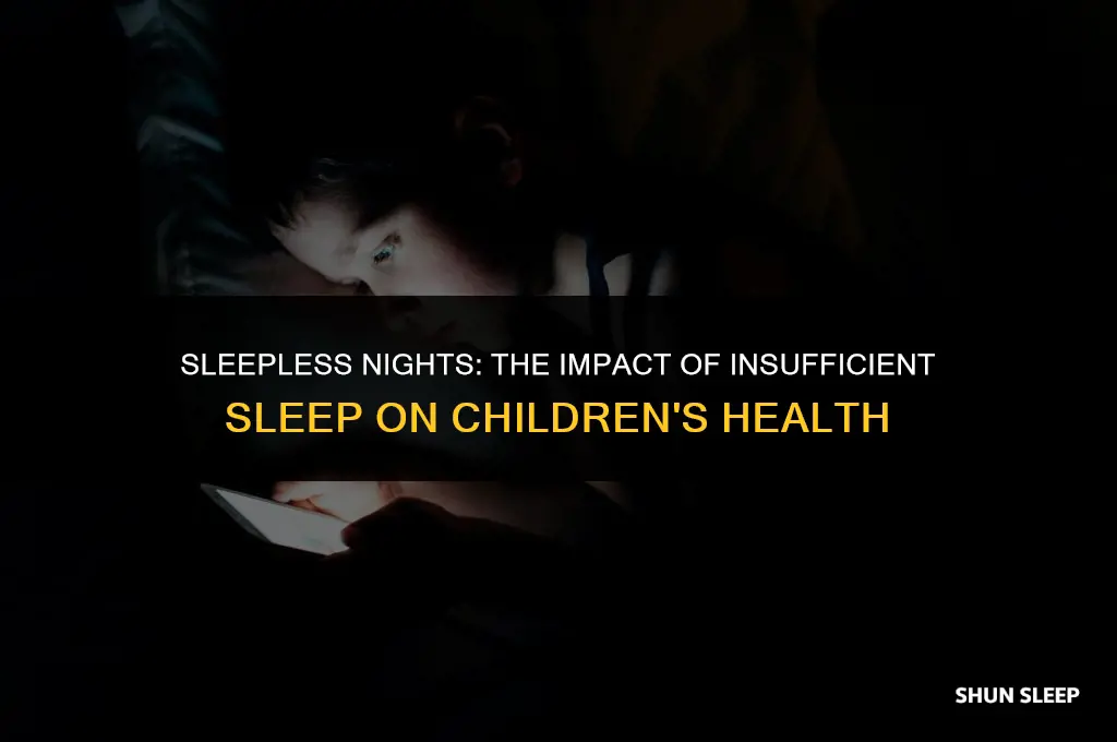 do your kids get four hours of sleep a night
