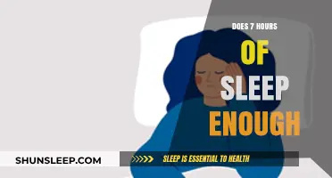 Is 7 Hours of Sleep Enough? Unraveling the Mystery of Restful Nights