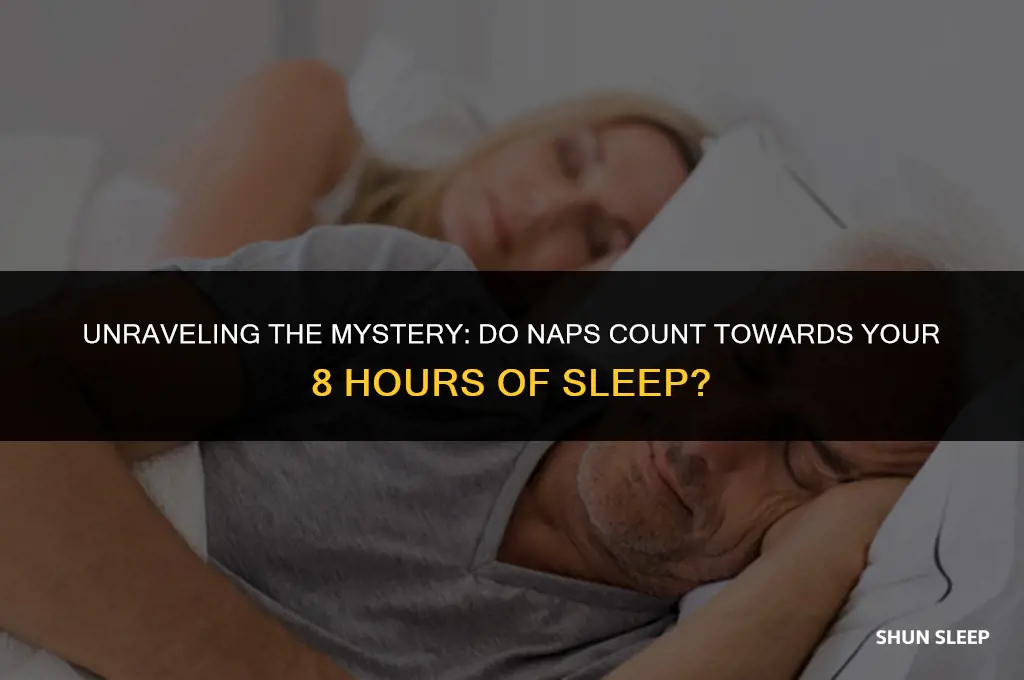 does 8 hours of sleep include naps