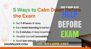 Maximize Exam Performance: The Power of 8-Hour Sleep Before Tests