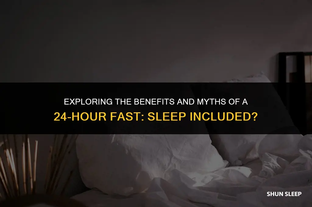 does a 24 hour fast include sleep