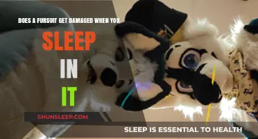 Sleeping in a Fursuit: Potential Damage and Care Tips