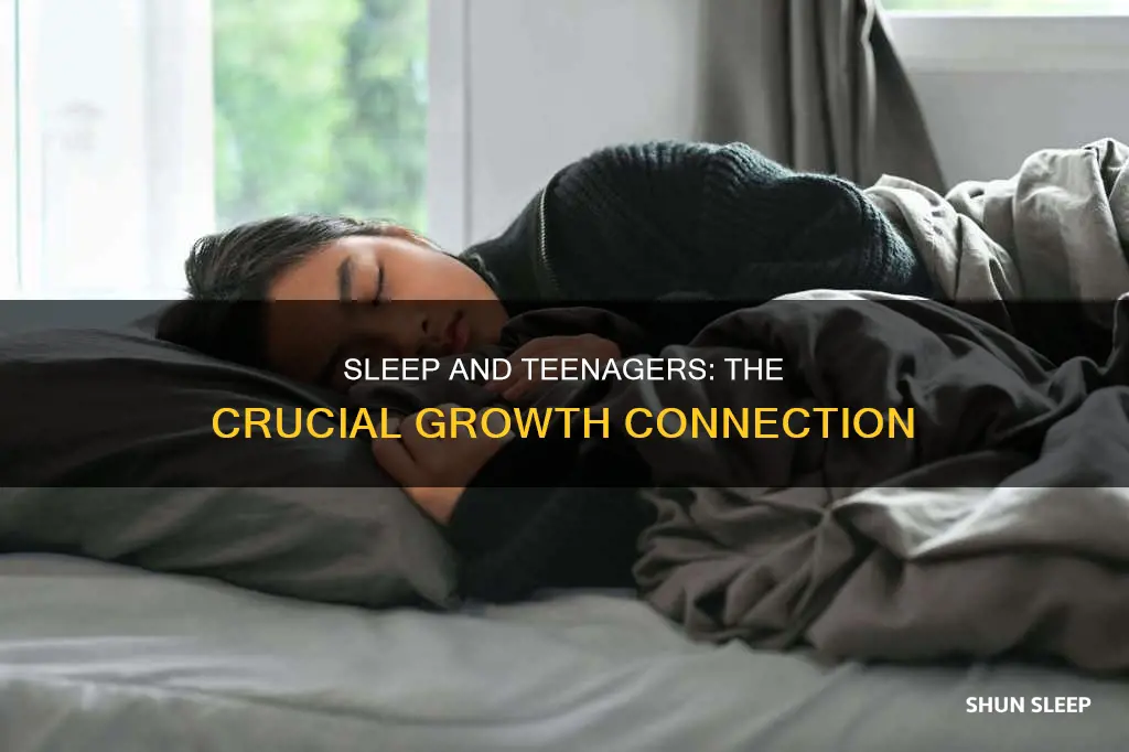 does a growing teenager need sleep