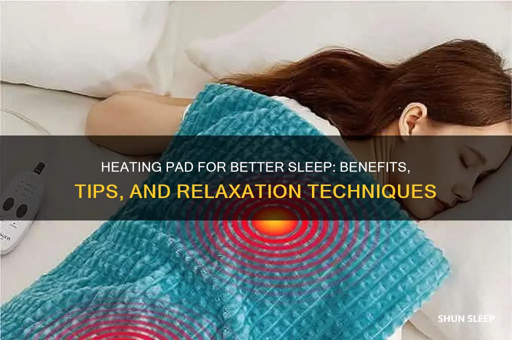 does a heating pad help you sleep