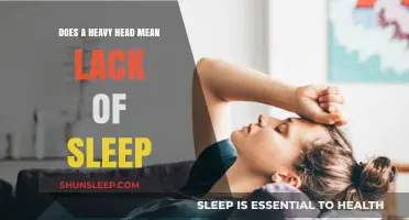 Heavy Head: Sleep Deprivation's Impact
