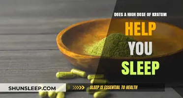 High-Dose Kratom for Sleep: Effective Aid or Risky Choice?