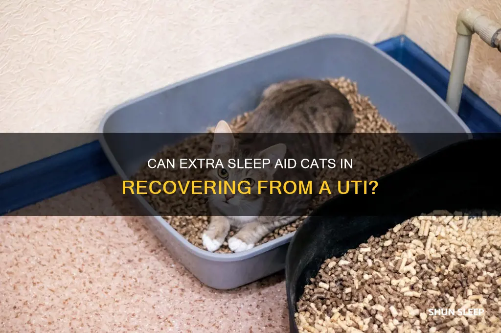 does a lot of sleep help cat recover from uti