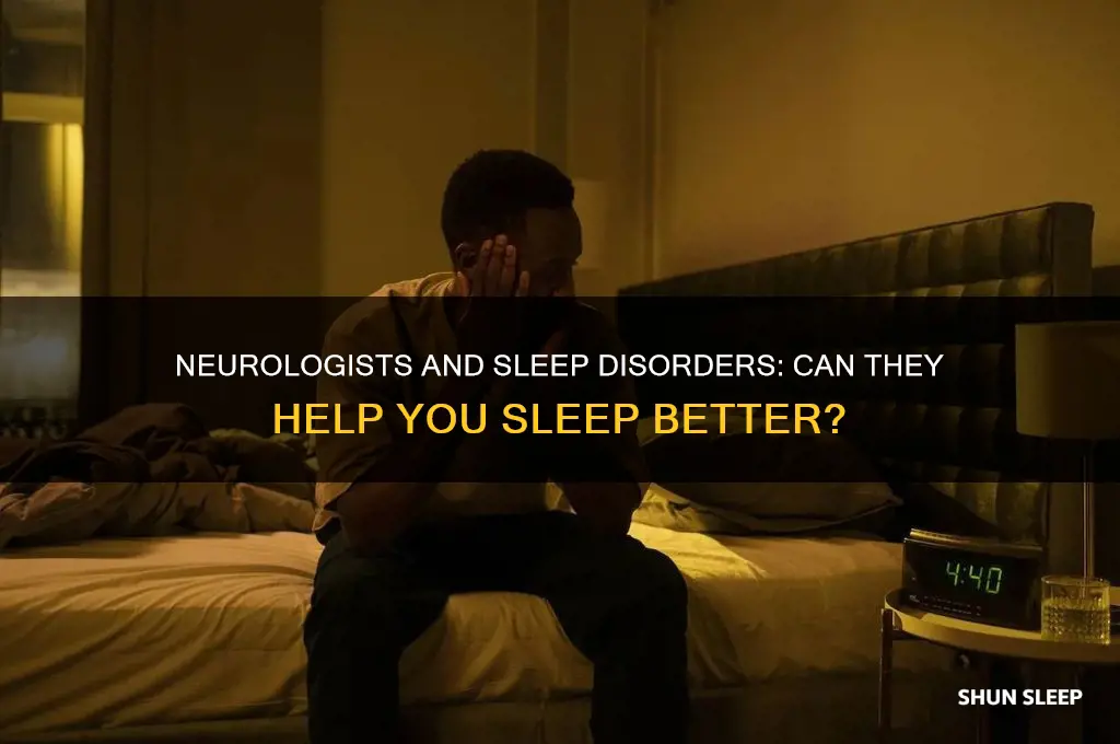 does a neurologist help with sleeping diorders