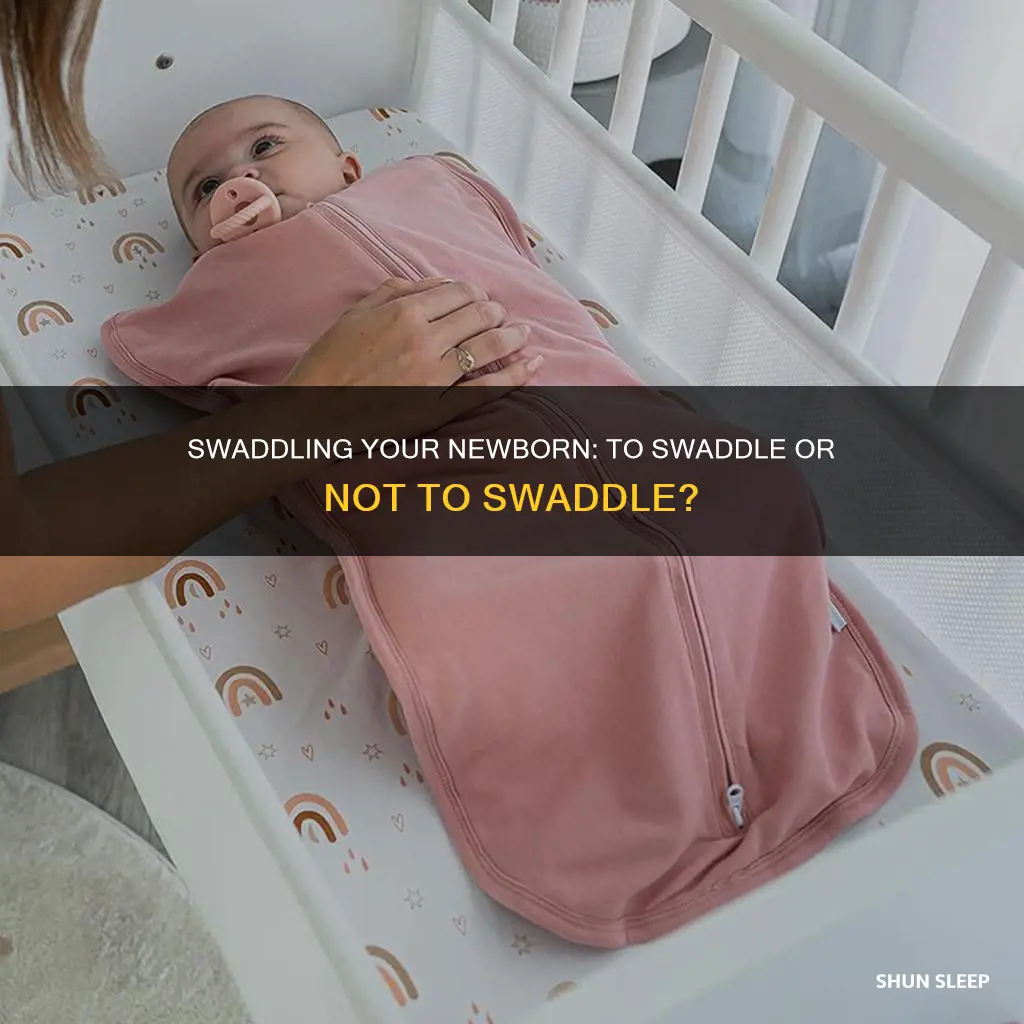 does a newborn have to be swaddled to sleep