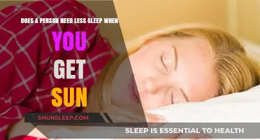 Sunlight's Impact: Can More Sunlight Reduce Your Sleep Needs?
