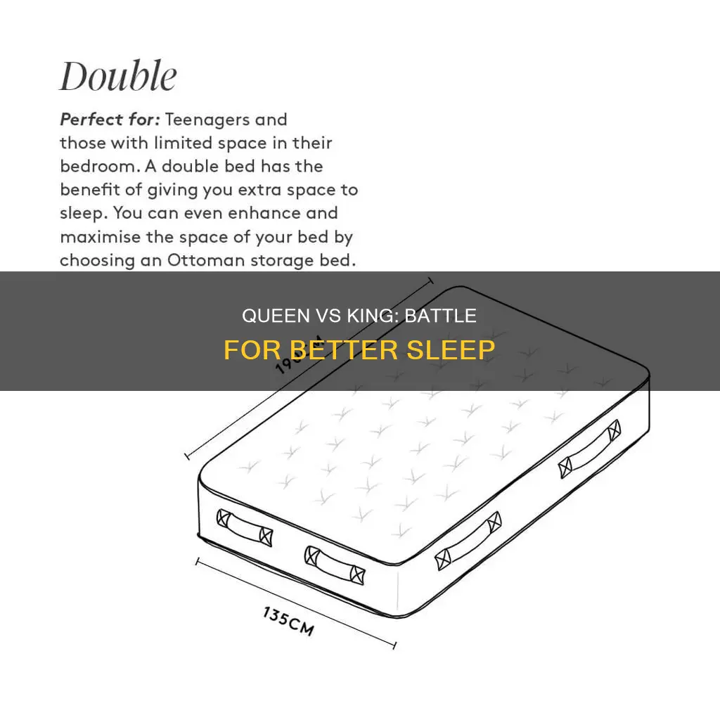 does a person sleep better in a queen or queen