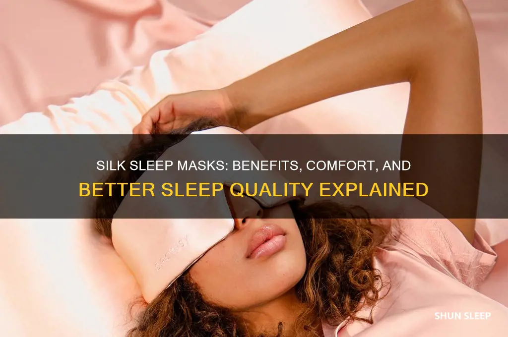 does a silk sleep mask help
