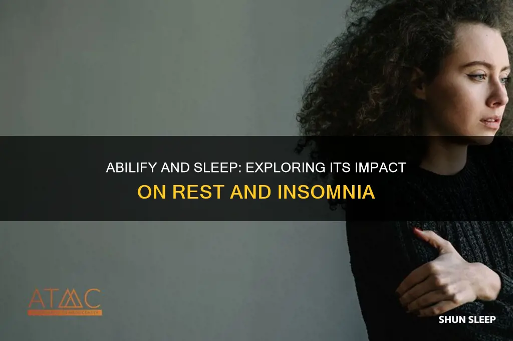 does abilify help sleep