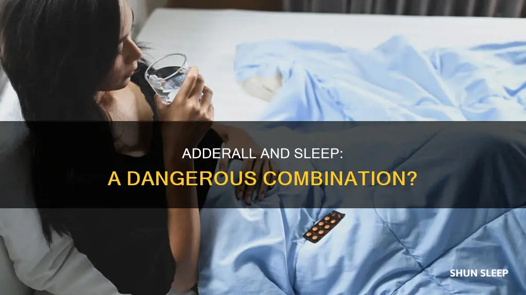 does adderal work better with no sleep