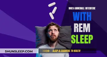 Adderall and Sleep: The REM Interference Question