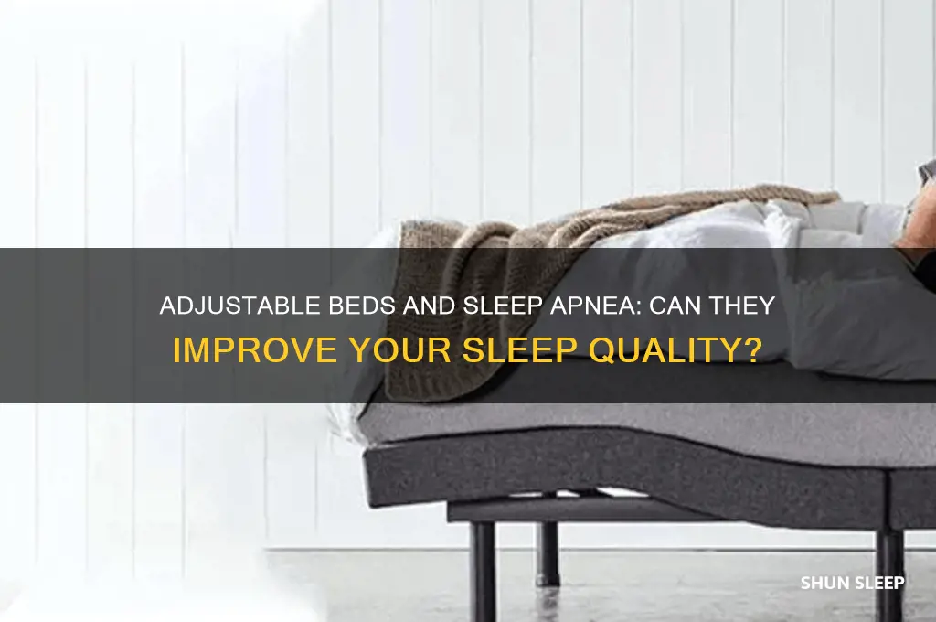 does adjustable bed help with sleep apnea