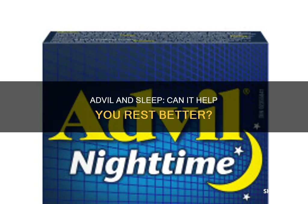 does advil help with sleep