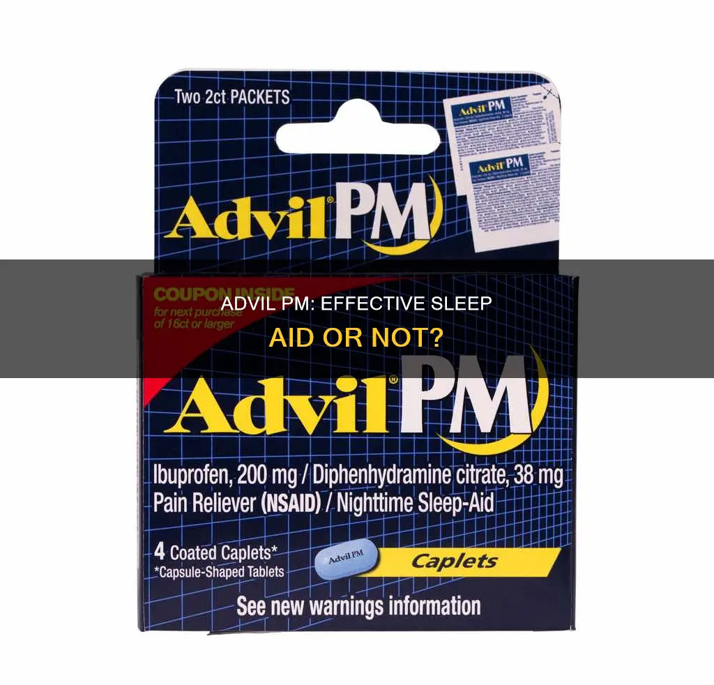 does advil pm work for sleep