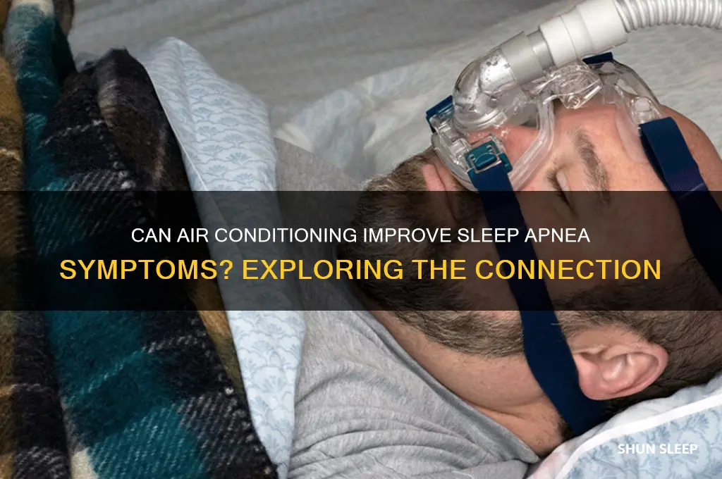does air conditioning help sleep apnea