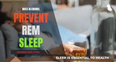 Alcohol's Effect on Sleep: Less REM Sleep?