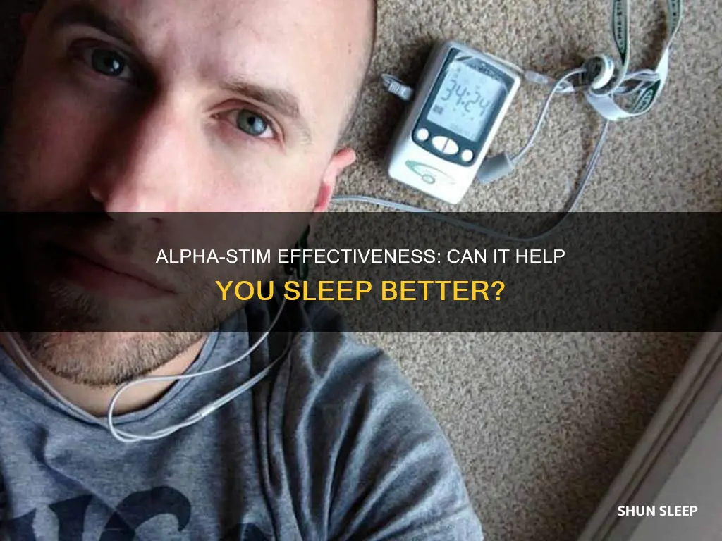 does alpha stim work for sleep