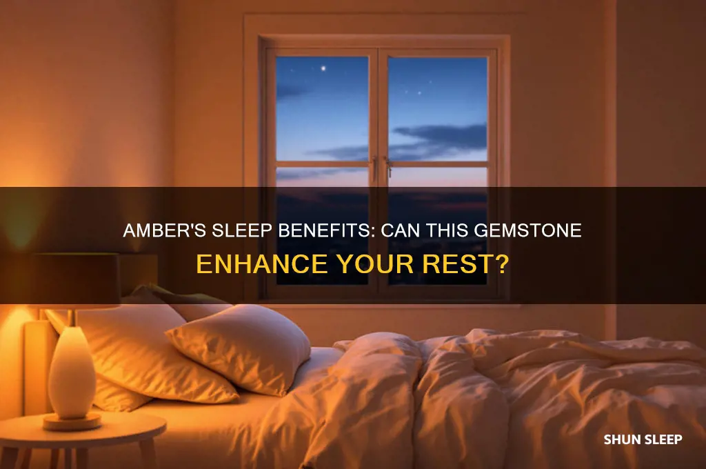 does amber help you sleep