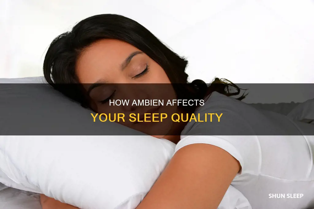 does ambien give you better sleep