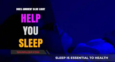 Blue Light's Sleep Impact: Does Ambient Blue Light Aid Rest?