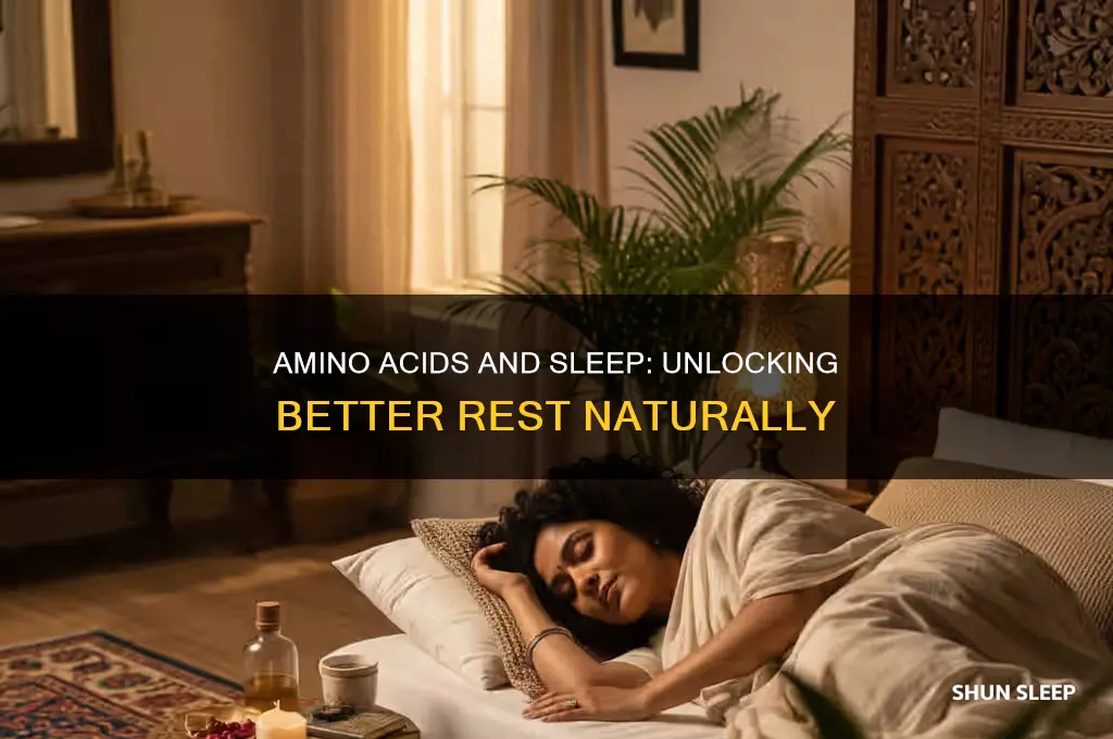does amino acids help you sleep