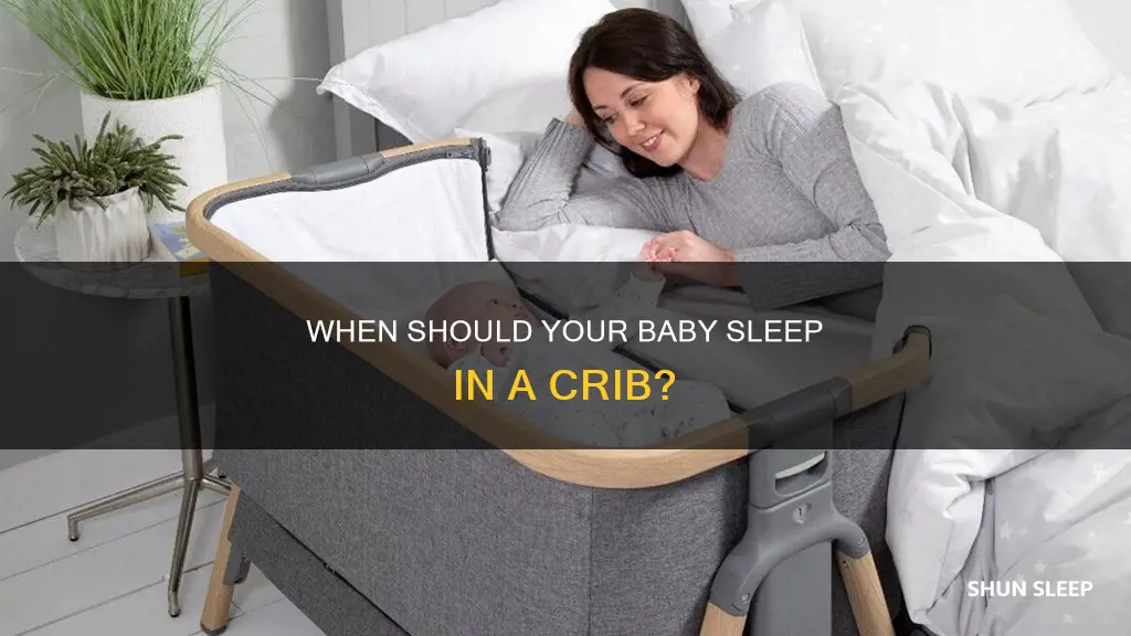 does an eight month old sleep in a crib