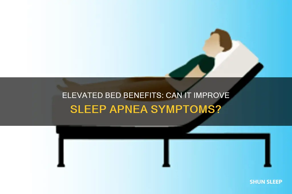 does an elevated bed help sleep apnea