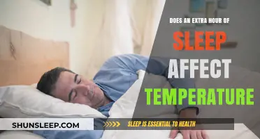 Unlocking the Power of Sleep: How an Extra Hour Affects Your Body Temperature