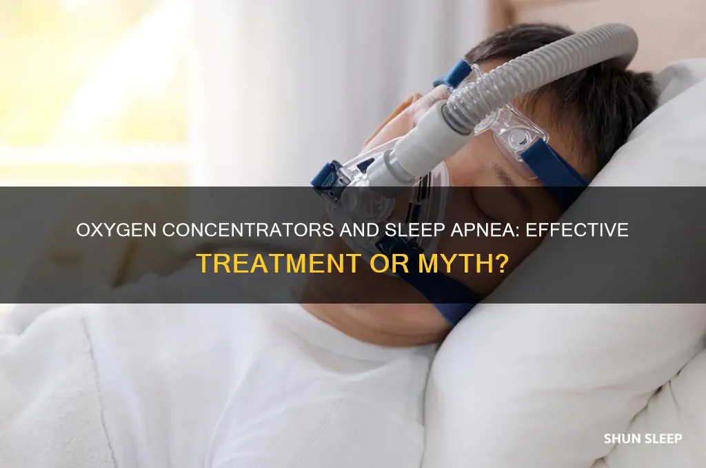 does an oxygen concentrator help with sleep apnea