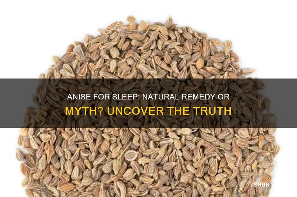 does anise help you sleep