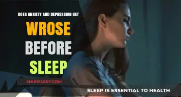 Nighttime Struggles: How Anxiety and Depression Intensify Before Sleep