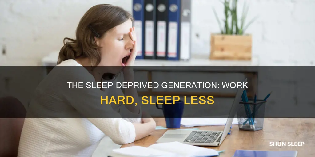 does anyone sleep except when working