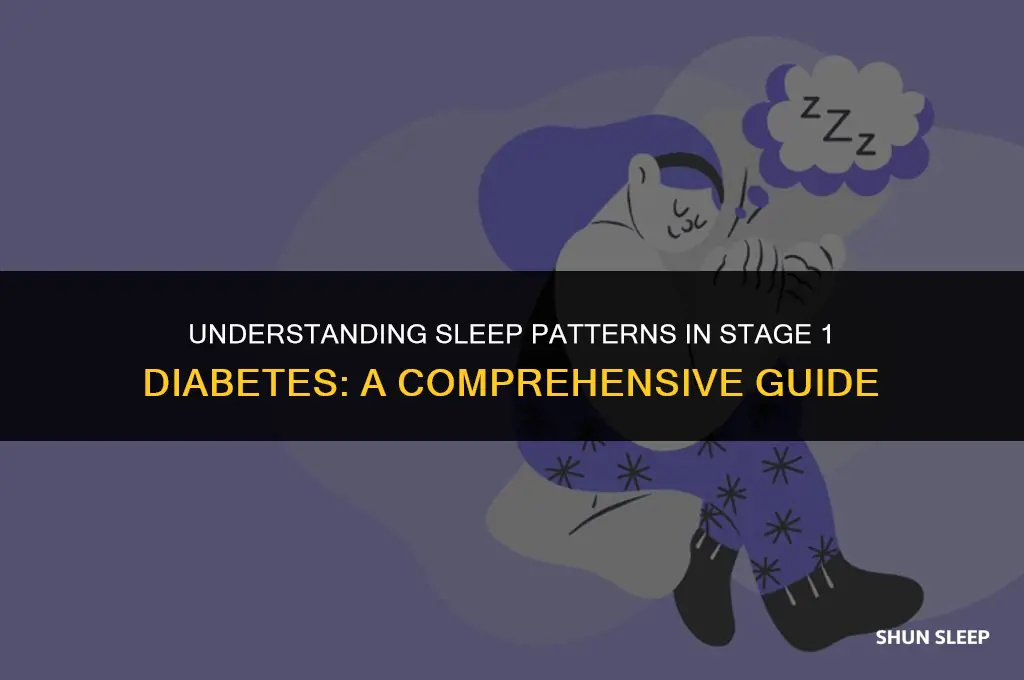 does apersom with stage 1 diabidies sleep for hours