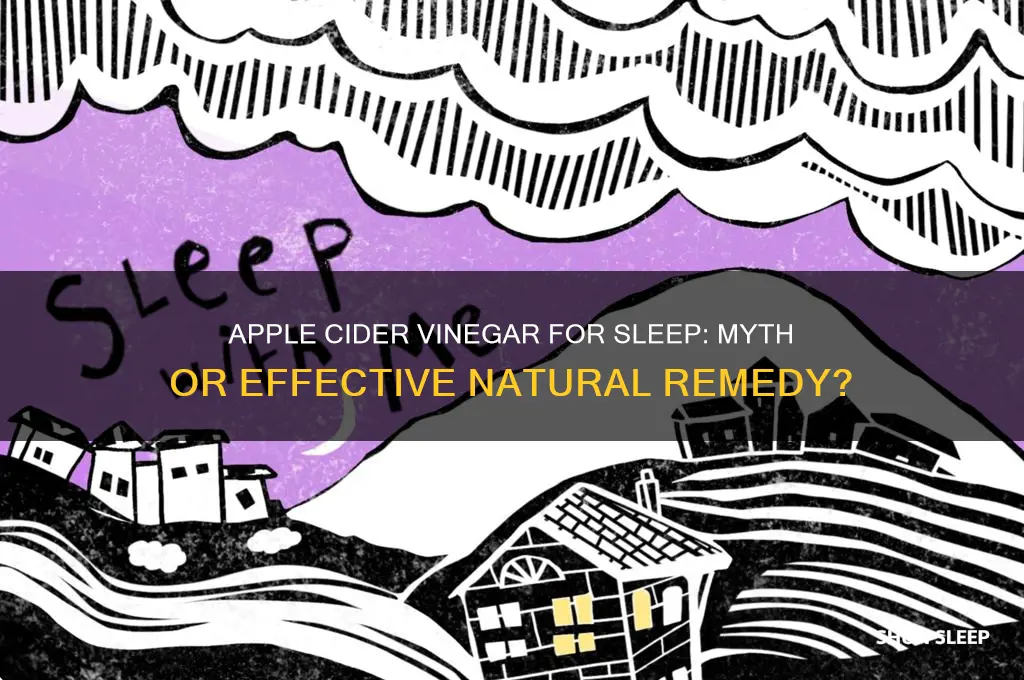 does apple cider help you sleep