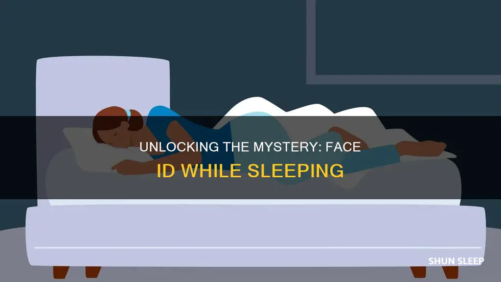 does apple face id work while sleeping