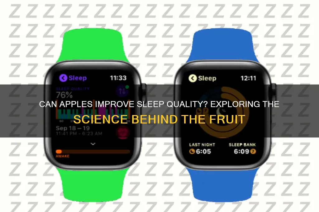 does apple help you sleep