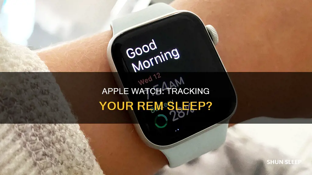 does apple watch track rem sleep