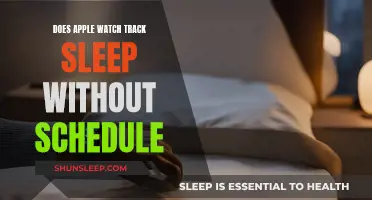 Apple Watch: Sleep Tracking Without Schedules?