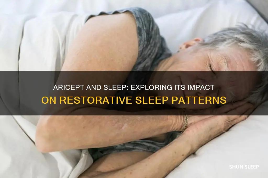 does aricept help with sleep